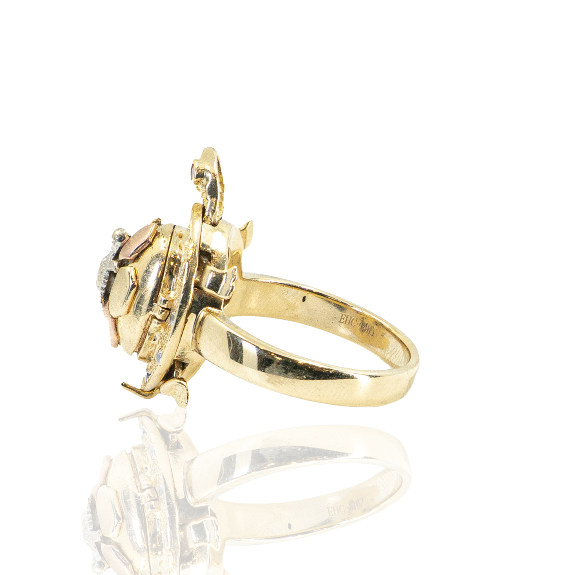 Gold Turtle Ring