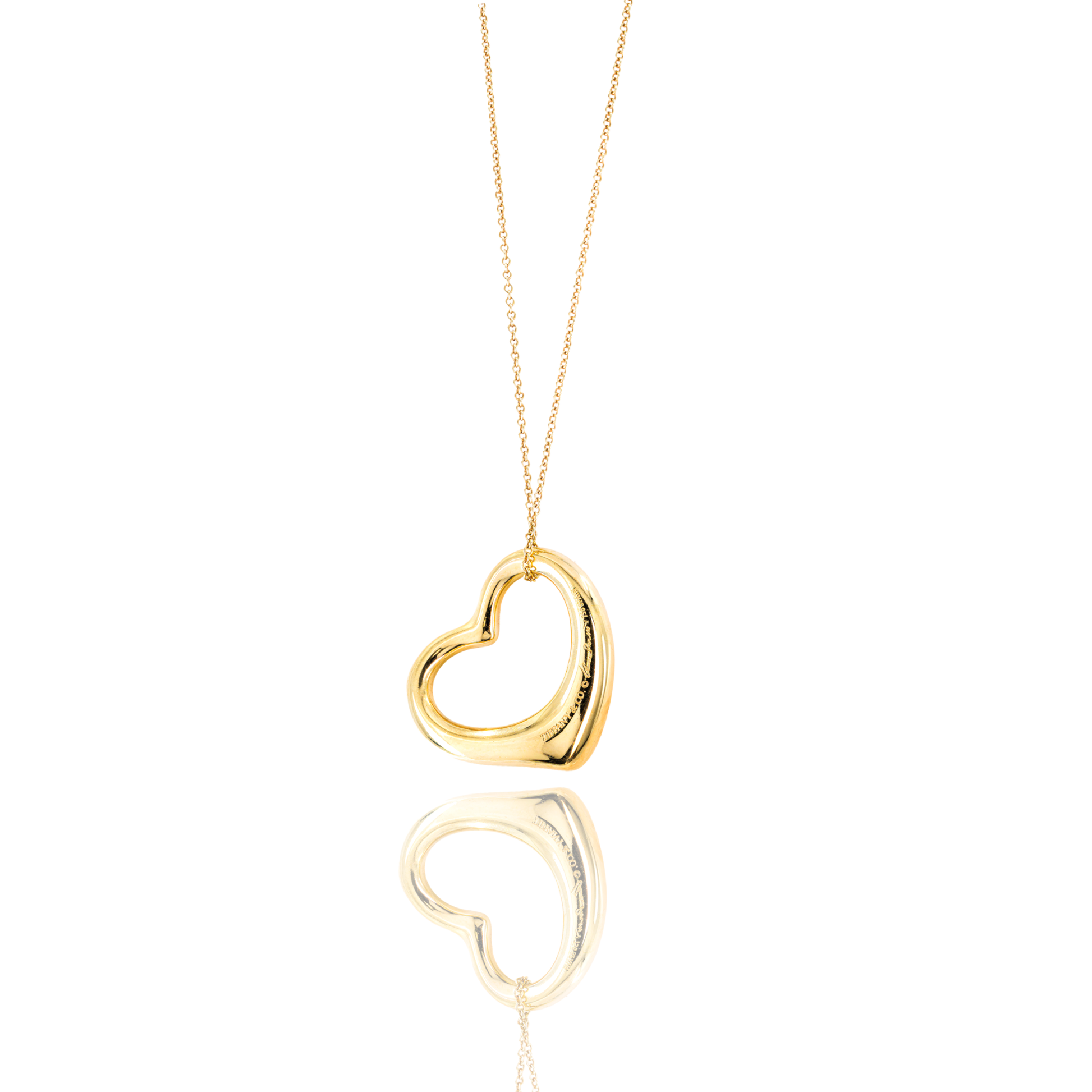 Tiffany &amp; Co. Elsa Peretti Open Heart Necklace