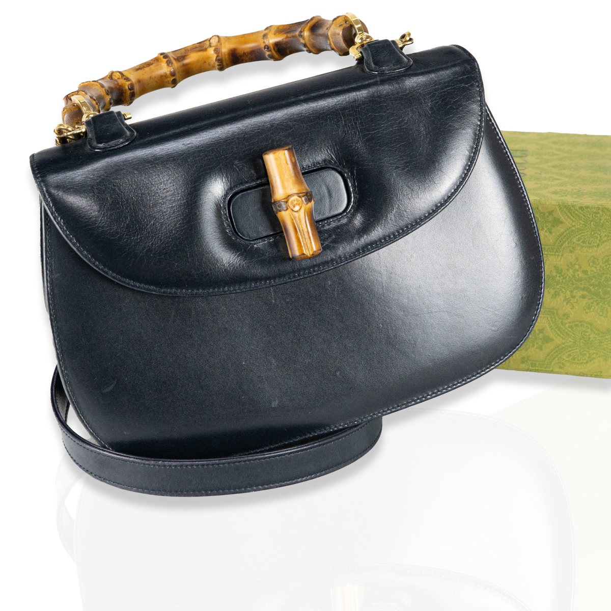 Gucci bamboo shoulder bag