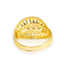 22k Womens yellow gold ring size 9