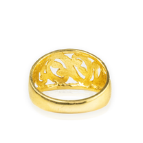 22k Womens yellow gold ring size 7.5
