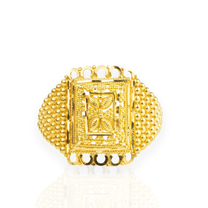 22K Women's Yellow gold ring size 7