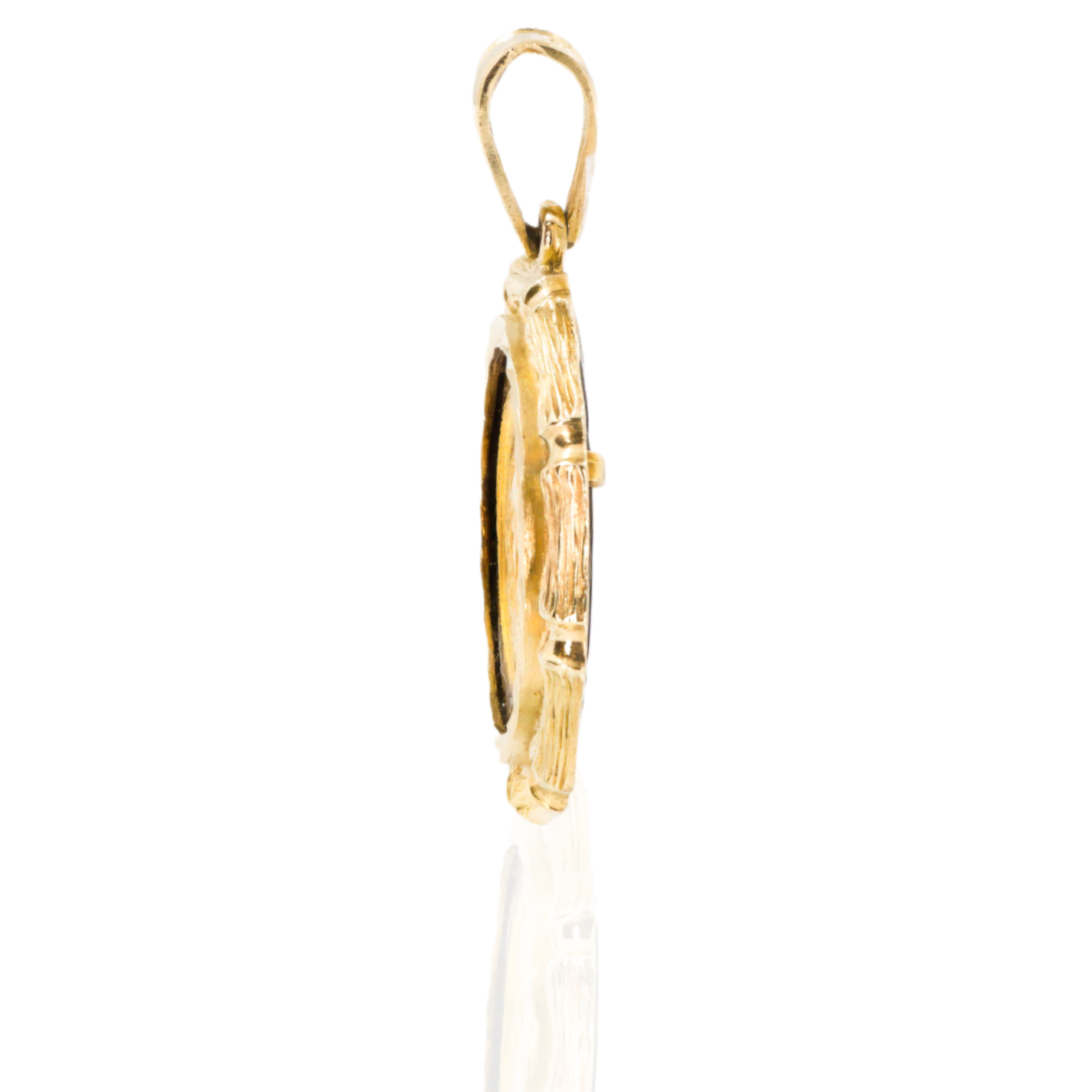 Chinese Panda Gold Coin Pendant