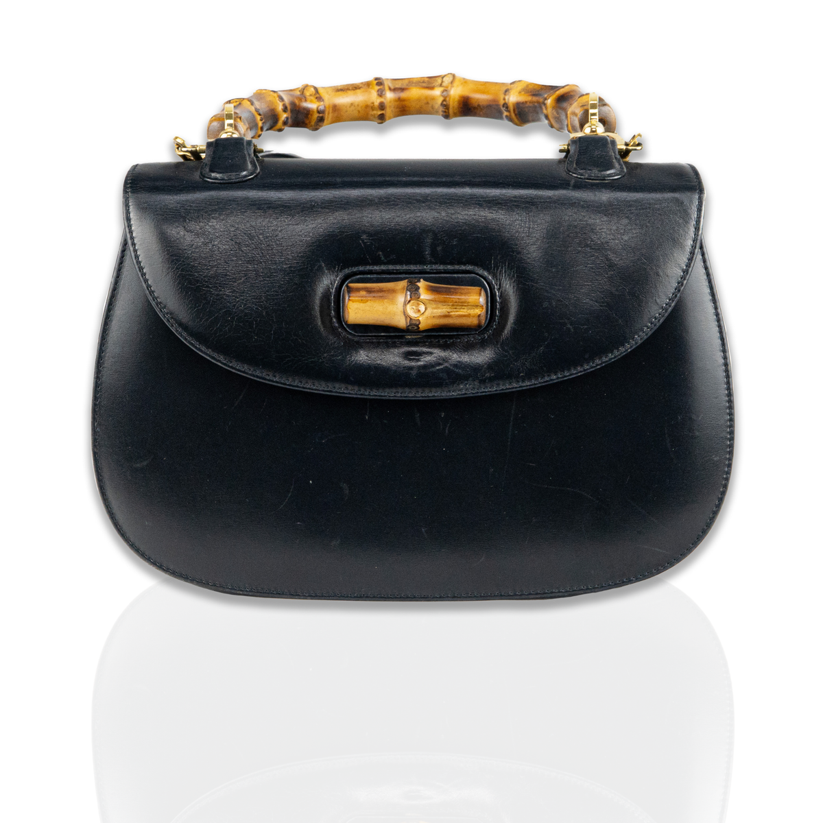 Gucci bamboo shoulder bag