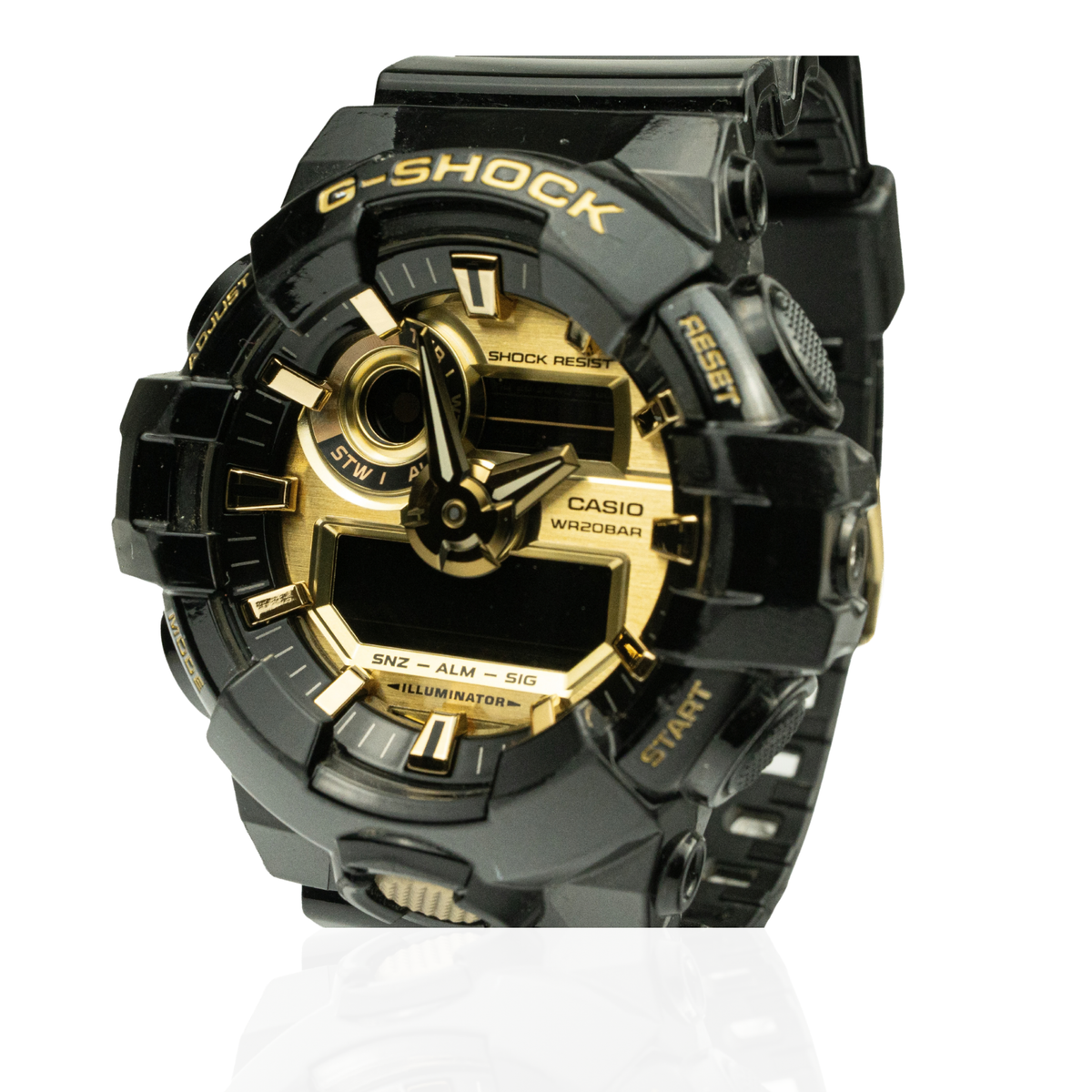 Casio G-Shock GA710GB Analog Quartz Watch