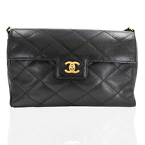 Chanel Black Caviar Medium Classic
