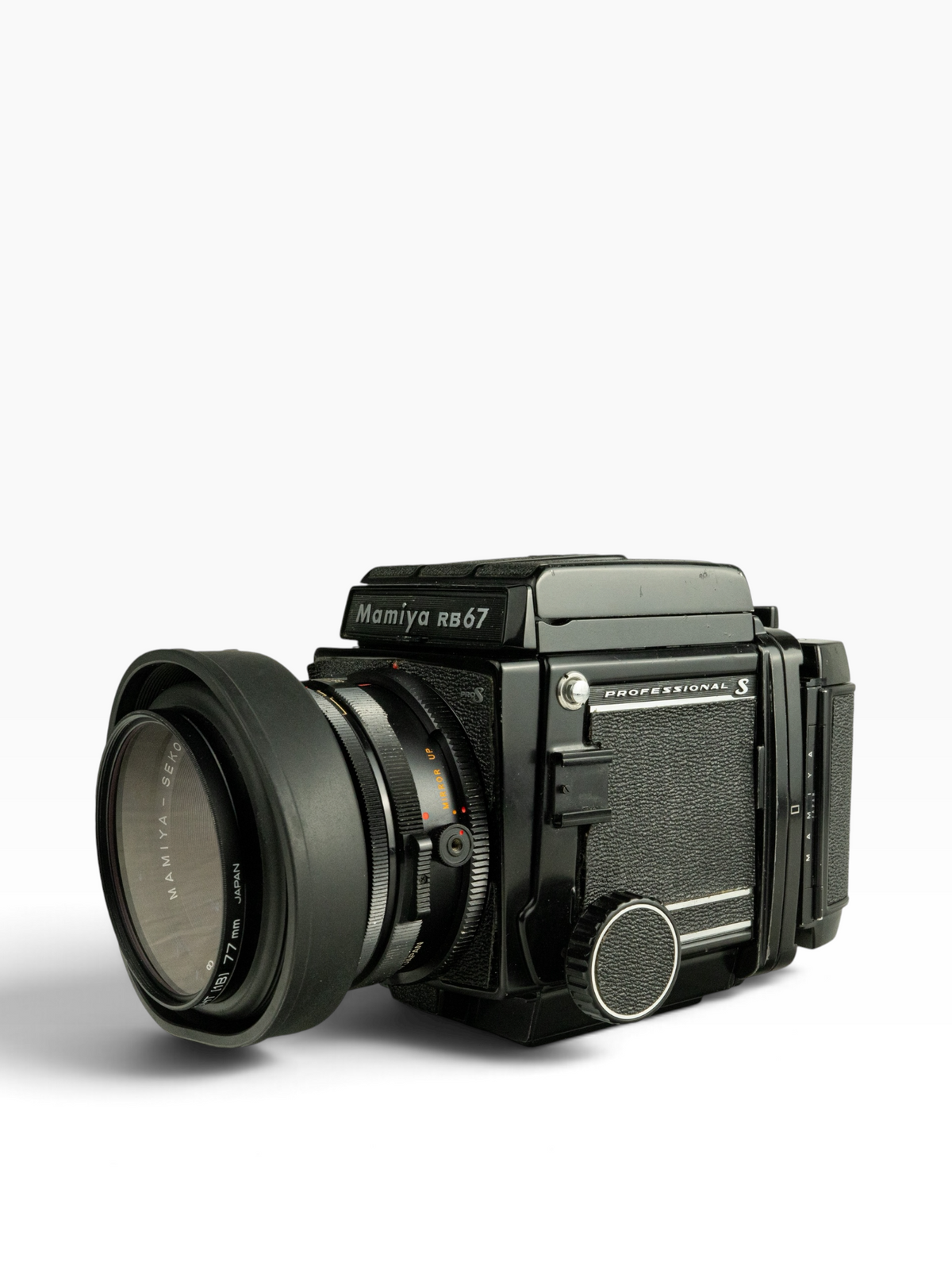 Mamiya 67 Pro S with 127mm f3.5 K/L Sekor L Lens