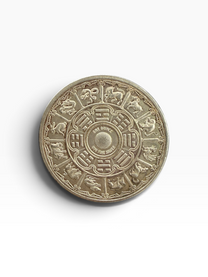 2024 Year of the Dragon 1 oz .999 Fine Silver Round – Naturally Toned Chinese Zodiac Bullion