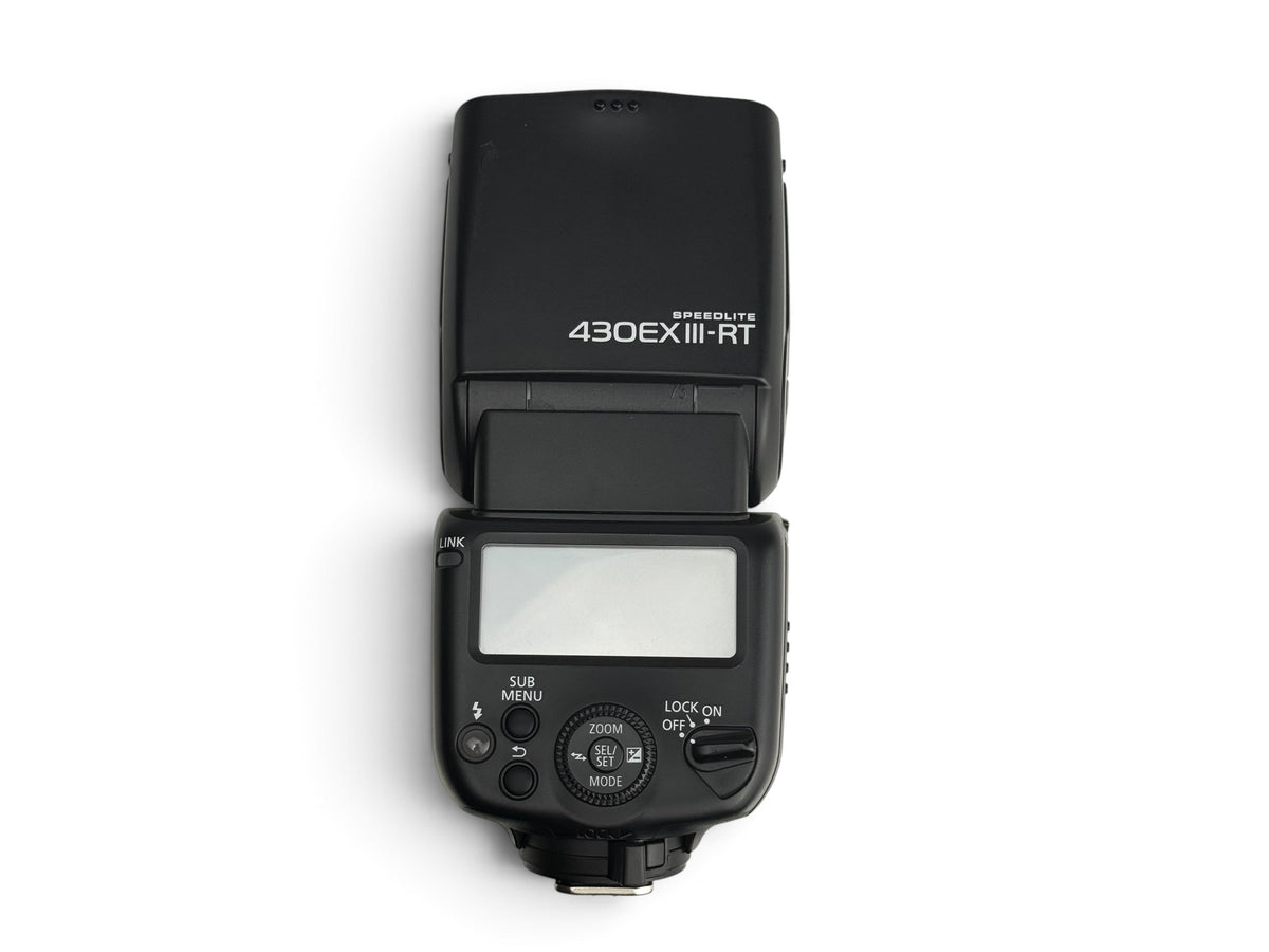 Canon Speedlite 430EX III-RT Flash W/ Case