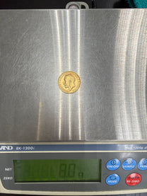 1912 Gold Sovereign King George V British Coin