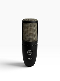 AKG P220 Project Studio Large-Diaphragm Condenser Microphone w/ Spider Shockmount &amp; Aluminum Case – Open Box