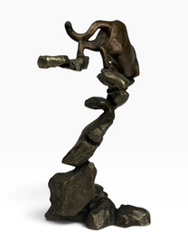 Mark Hopkins Limited Edition Bronze Cougar Sculpture #318– with Certificate of Authenticity