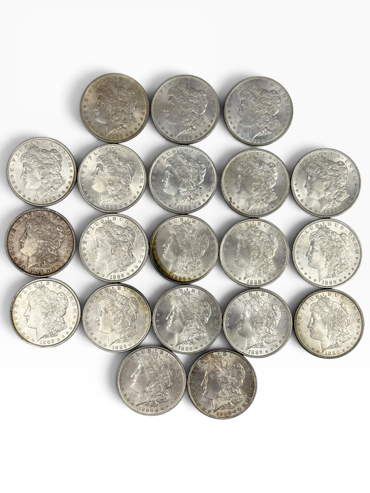 1886 Morgan Dollars BU (20 Count Roll)