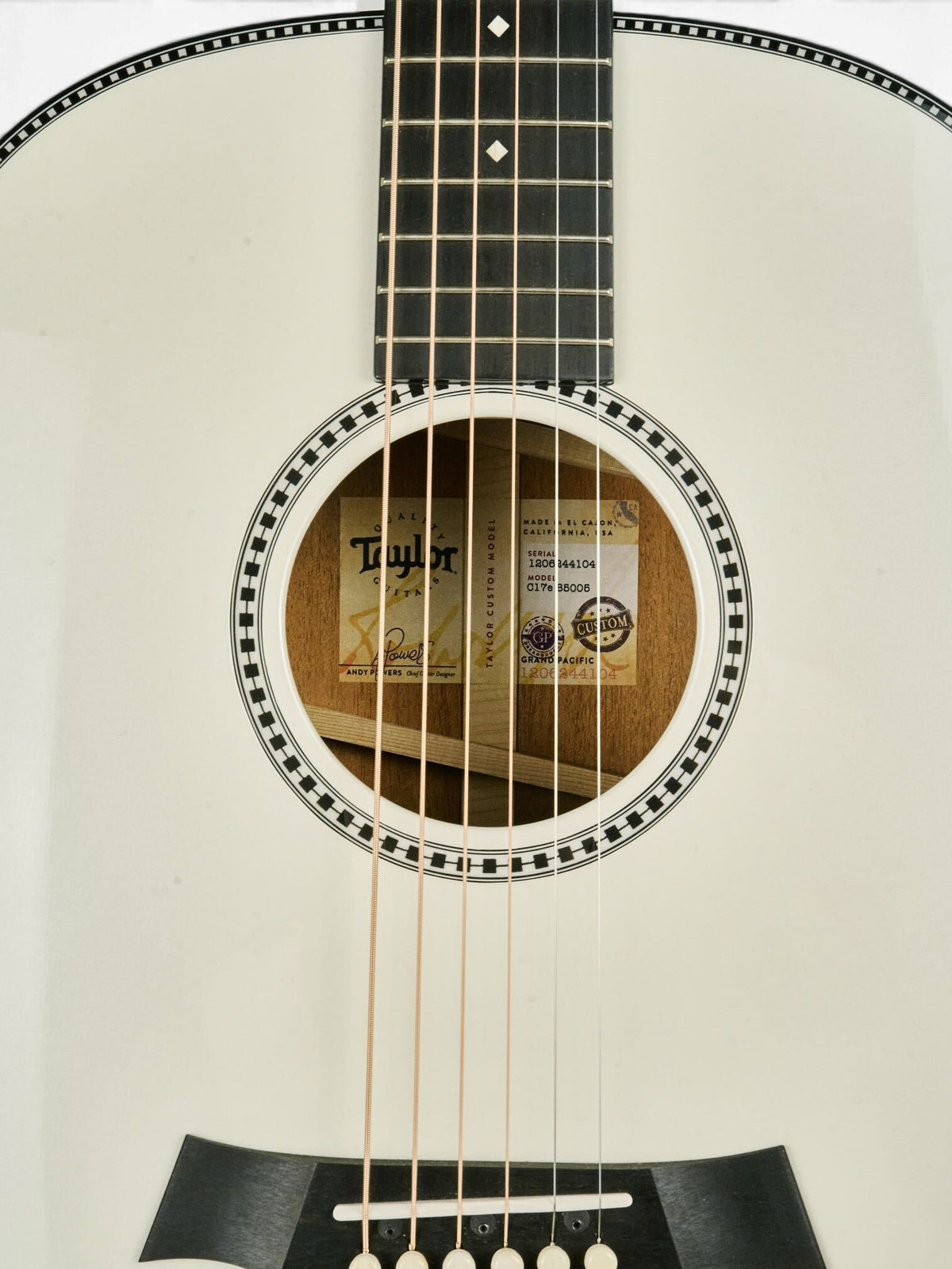 Taylor Pearl Grand Pacific Acoustic Guitar