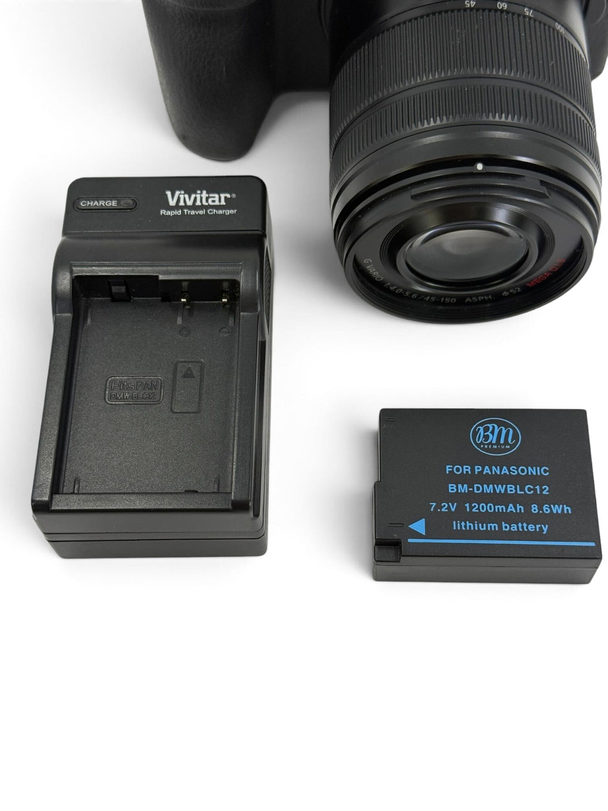 Panasonic Lumix G7 Mirrorless Camera w/ Lumix G Vario 45-150mm Lens
