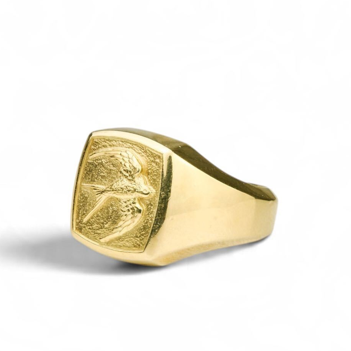 18k David Yurman waves bird ring